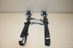 14-16 HYUNDAI ELANTRA GT FRONT SEAT BELT BELTS RETRACTORS SET OF 2 PAIR BLACK