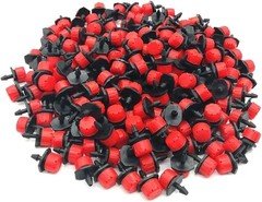 1/4 Inch Adjustable Drip Irrigation Parts, Drippers Small 