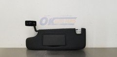 14 JEEP WRANGLER JK JKU SUN VISOR LEFT DRIVER BLACK