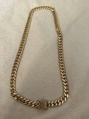 14 k  VIP cuban link Chain 254 Grams 24 Inch 12.5 mm