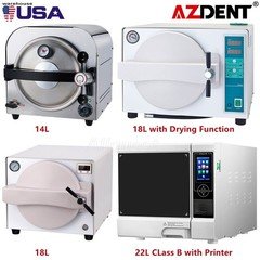 14L/18L/22L Class B Dental Autoclave Steam Sterilizer Medical Dry Sterilization