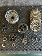 15-19 2016 Yamaha YZF R1 R1M Clutch Basket & Friction Disc Set 2CR-16150-00-00