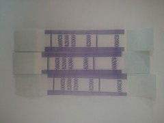 15 currency straps money bands purple $ 2000 for $ 20