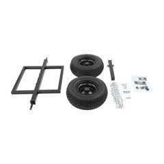 1500 LBS Capacity Log Skidder Heavy Duty Log Holder Log Dolly with Chain Black