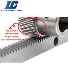 1.5Mod Rack Helical Teeth 1.5 Modulus 20*20*1000mm CNC Router X.Y Linear Motion