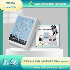 16-Channel Portable Digital EEG Brain Electric Activity Mapping Scanner