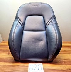 ✅ 17-23 OEM Tesla Model 3 Y Front Left Driver Upper Seat Cushion Leather Black*
