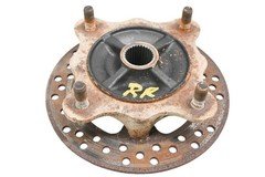17 Kawasaki Mule Pro-DXT EPS LE Rear Wheel Hub & Rotor Left Or Right KAF1000CH