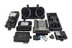 17 ROVER DISCOVERY L462 3.0L SUPER ECU ECM IGNITION IMMOBILIZER MODULE SET(112k)