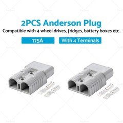 175A AMP TRUCK SOLAR CONNECTOR 12 24V CARAVAN Suitable for ANDERSON STYLE PLUG