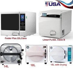 17L/18L/22L Dental Autoclave Sterilizer Vacuum Steam Sterilization With Drying