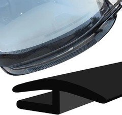 1.7M/ 5.6Ft Windshield Cowl Molding Rubber Seal Trim Strip, Weather Sealed Strip
