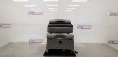 18 CHEVY SILVERADO 1500 LT FRONT CENTER FLOOR CONSOLE JUMPSEAT GRAY