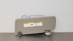 18 DODGE RAM 1500 SUN VISOR ILLUMINATED RIGHT PASSENGER GRAY