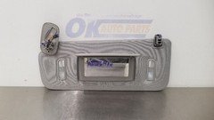 18 GMC SIERRA 1500 SUN VISOR ILLUMINATED LEFT DRIVER GRAY