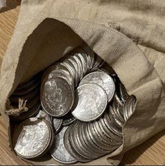 1878-1904 Morgan Dollar Gem Uncirculated BU 10 Coins Sealed Original Bank Bag