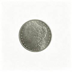 1889-CC Morgan Silver Dollar Free Shipping