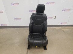 19 2019 JEEP CHEROKEE LIMITED FRONT BUCKET SEAT BLACK LEATHER LEFT DRIVER