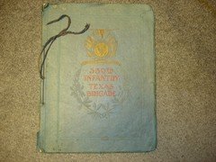 1918  -  359th INFANTRY  TEXAS BRIGADE  ---  rare book
