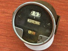 1920-1930's drum style speedometer  Ford Model A, T brass era, hot  rat rod bomb
