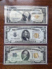 1934/35 3pc Group Lot