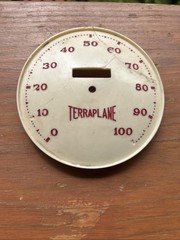 1936 Hudson Terraplane Gauge Cluster Speedometer Background Original 