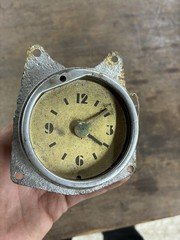1939 MERCURY CAR GLOVE BOX CLOCK ACCESSORY COUPE SEDAN CONVERTIBLE ORIG