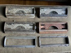 1941  1946 CHEVY GMC PICKUP TRUCK SPEEDOMETER INSTRUMENT CLUSTER Housings