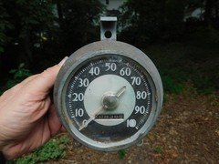 1946-1948 Dodge Deluxe Speedometer 100mph 10,838 LOW Miles
