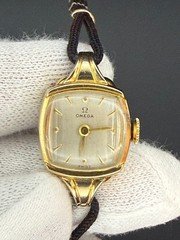 1946 Omega Ladies Mechanical Watch - 14k Gold Filled - Running