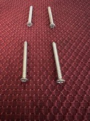 1955 1956 1957 1958 1959 Radio Speaker Cover Screws for Chevy & GMC Trucks Set