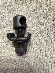 1955 56 1957 CHEVY TRANSMISSION SHIFT LINKAGE ROD ADJUSTER GM OEM