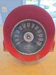 1959-1960 Chevrolet Impala Speedometer Gauge Instrument ORIGINAL-USED-UNTESTED!