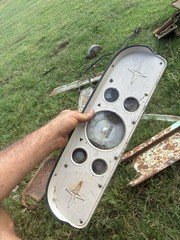 1960 Ford Truck F250 Gauge Cluster Instrument Dash Bezel