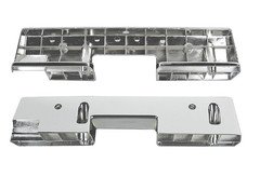 1965 1966 1967 Chevy Impala Arm Rest Bases Chrome 2 Pieces LH RH