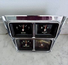 1966 Chevrolet Impala SS Caprice Console Gauges Gages Chevy