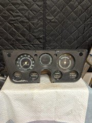1967-1972 Chevy GMC C10, C20, C30 Gauge Cluster Instrument Dash Bezel