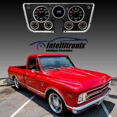 1967-1972 Chevy Truck Analog Gauge Panel W/GPS Speed Sender Included AP6003-GPS