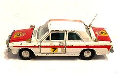 1968-73 DINKY TOYS 205 FORD LOTUS CORTINA MKII RALLY CAR another childhood toy