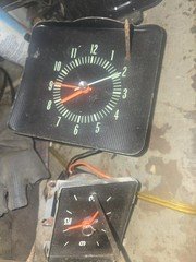 1968 chevy Impala Clock