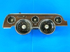 1968 Ford Mustang Woodgrain Gauge Dash Cluster Reconditioned 68 #2024
