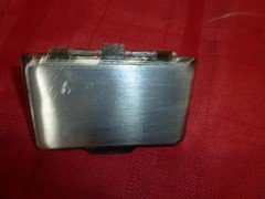 1968 Mustang Cougar Console Ashtray Brushed  Lid & Ash Receiver 68  J