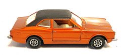 1970-73 CORGI WHIZZWHEELS 313 GRAHAM HILL FORD CORTINA GXL, brown/black