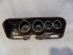1971-74 DODGE CHARGER 150 MPH RALLYE DASH CLUSTER ROADRUNNER MOPAR GAUGES GTX 72