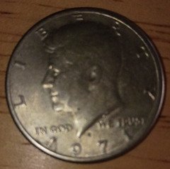 1971-D Kennedy Half Dollar 50C Business Strike Copper KM# 202