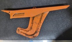 1973 Honda Trail 90 CT90 OEM Sprocket Cover Chain Guard Orange