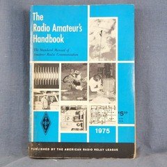 1975 The ARRL The Radio Amateurs Handbook Great Condition Front & Side View #1
