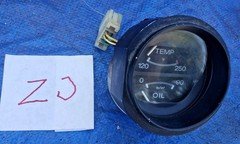 1977-1978 Datsun 280z Oil pressure water Temp gauges original oem