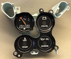 1978-88 Monte Carlo/ El Camino/Malibu Fuel, Volts, Temp, Oil Cluster Gauges USED