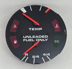 1978 Porsche 928 Oil Temp / Fuel Level Combo Gauge - Tested & Working